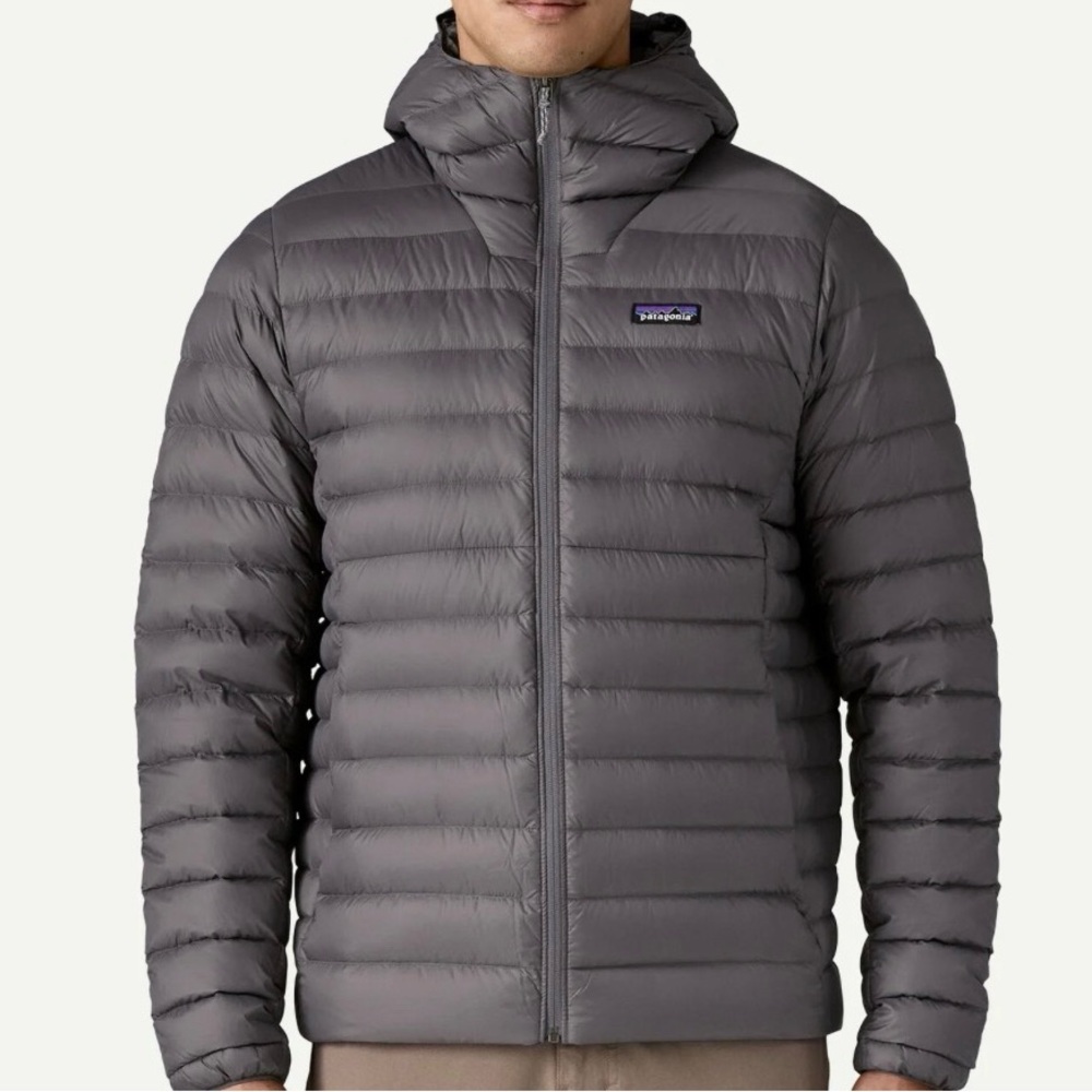 Patagonia Down Sweater Insulated Hoody - Forge Grey - Men’s XL